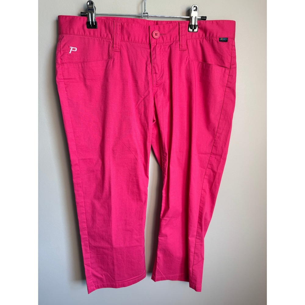 Peak Performance Womens Pink Flynn 3XDRY Capri Pants 29 Gorpcore Hiking Active